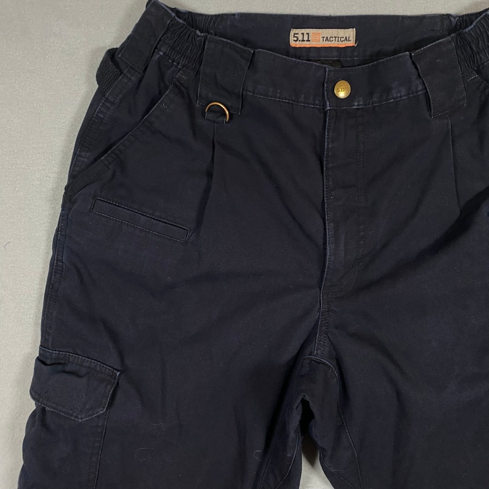5.11 Tactical Mens Navy Blue Cargo Pants 74273-724 32x34 Utility Work Trousers